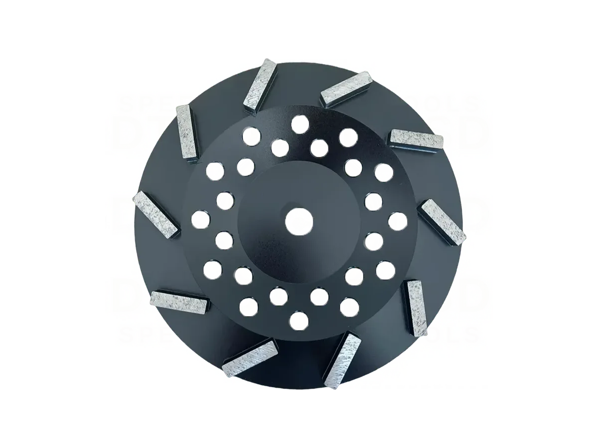 10" 10 Segment Spiral Cup Wheel