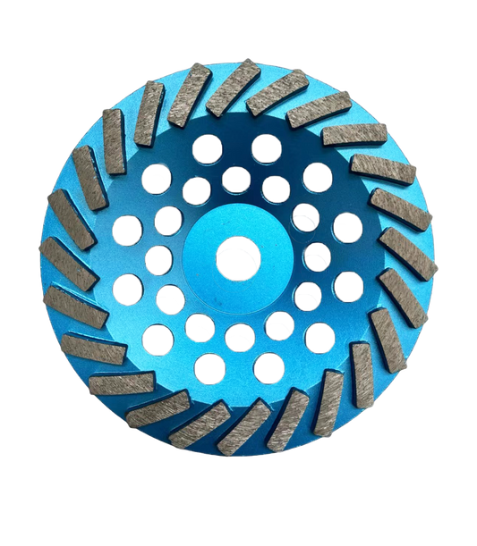 7" 24 SEGMENT SPIRAL CUP WHEELS