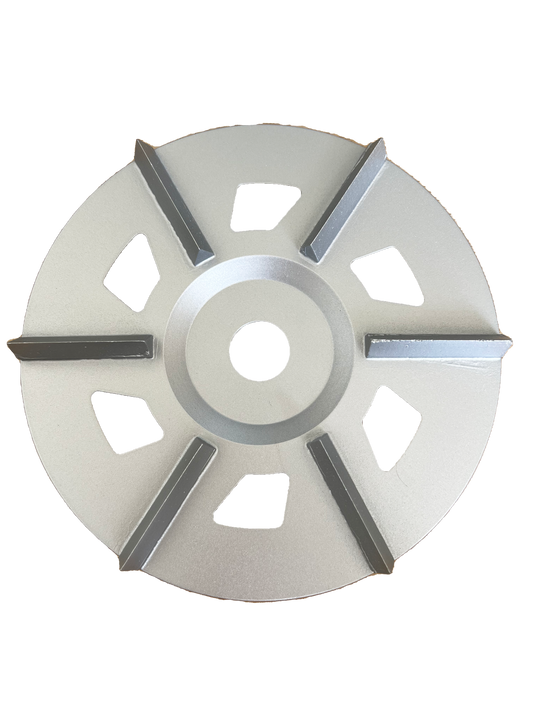 7" TORNADO CUP WHEEL:  6 PEAK SEGMENT