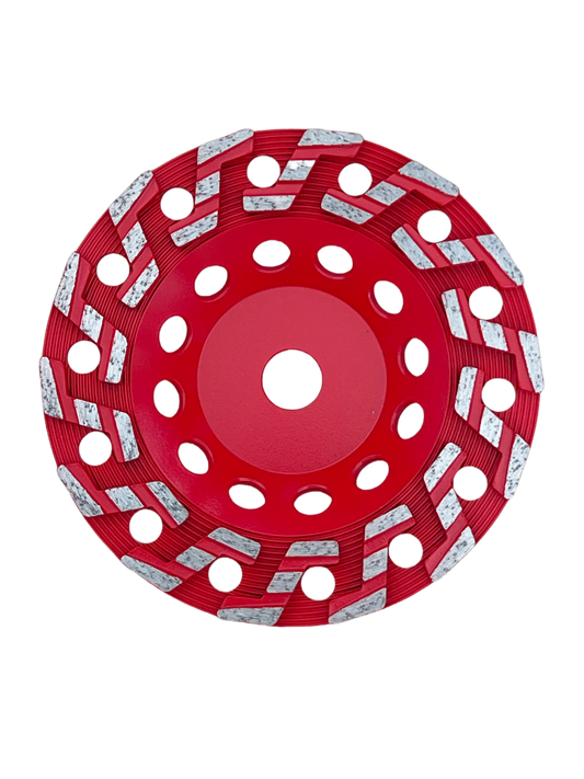 7" S - 14 SEGMENT CUP WHEELS