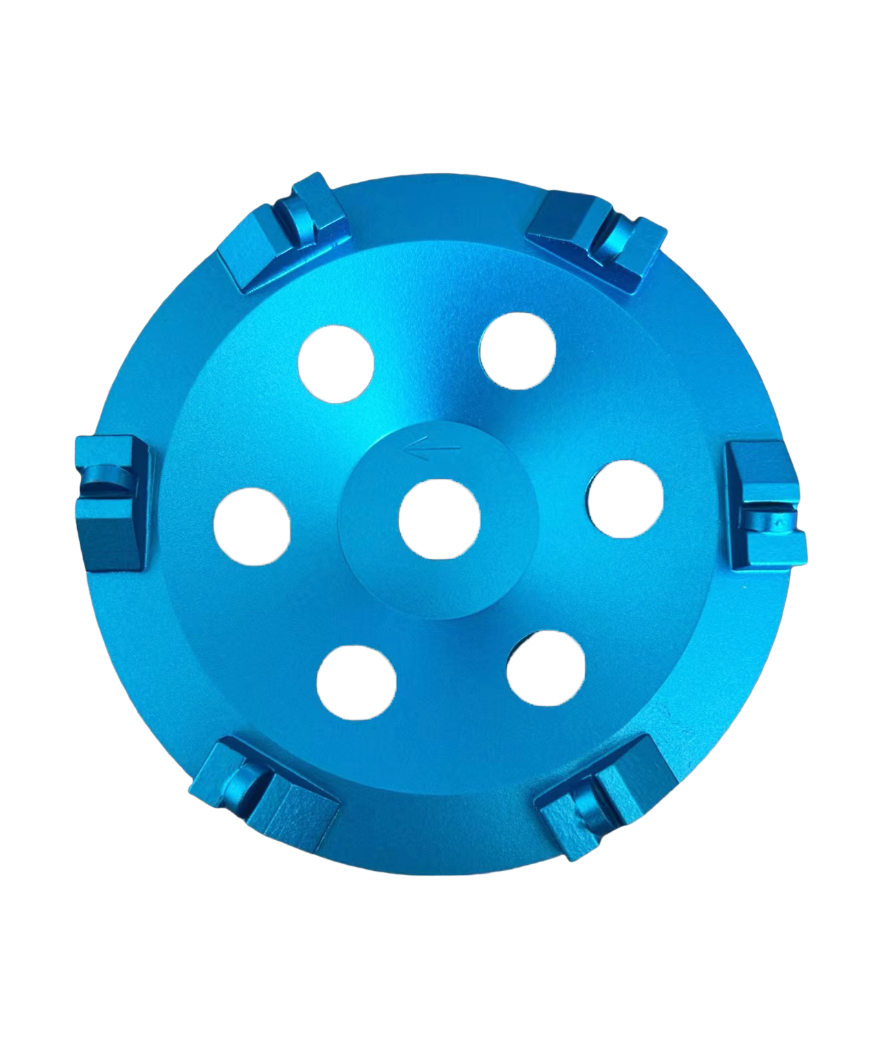 7"  PCD CUP WHEELS WITH 6 JET SEGMENT HALF 13MM PCD