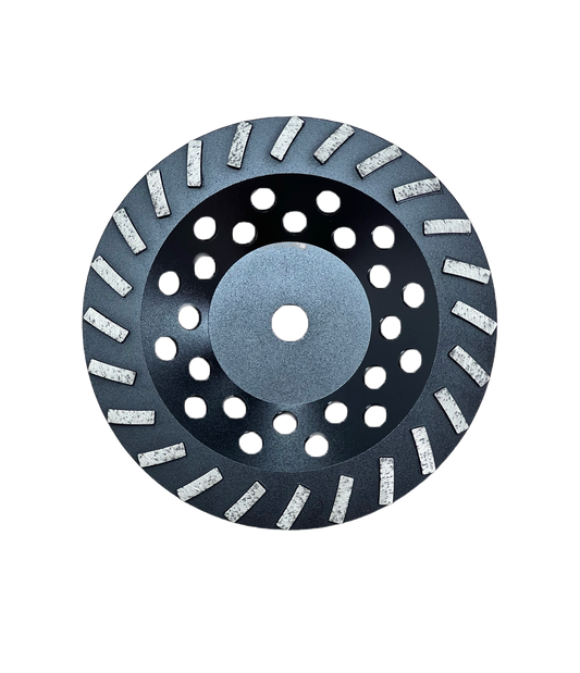 10" 24 SEGMENT SPRIAL CUP WHEEL